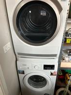 Siemens iQ500 Wasmachine + AEG 8000 Droger, Witgoed en Apparatuur, Ophalen, 1200 tot 1600 toeren, Gebruikt, 8 tot 10 kg