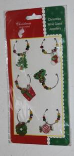 wijnglas hangers Kerst 117247, Ophalen of Verzenden, Nieuw
