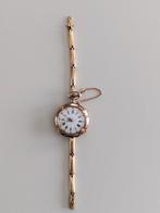Zakhorloge dames + klemarmband ., Ophalen of Verzenden, Zilver, Overige merken