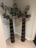 Mooie en nette zuilen met sier bloemen erbij !, Huis en Inrichting, Woonaccessoires | Zuilen en Pilaren, Ophalen, Zo goed als nieuw