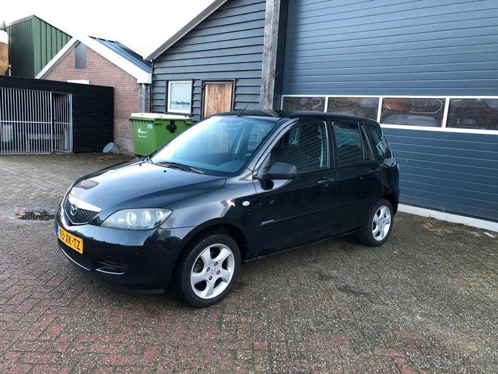 Mazda 2 2007  118k km! Apk:13-09-2026, Auto's, Mazda, Bedrijf, ABS, Airbags, Airconditioning, Alarm, Boordcomputer, Centrale vergrendeling