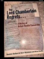 The Lord Chamberlain Regrets:, Boeken, Ophalen of Verzenden