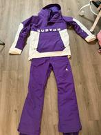 Burton Skipak/Snowboardpak - Jas S, Broek XS - 2x Gedragen, Burton, Ophalen of Verzenden, Zo goed als nieuw, Maat 46 (S) of kleiner
