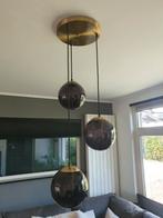Hanglamp glazen bollen, Huis en Inrichting, Lampen | Vloerlampen, Ophalen, Zo goed als nieuw