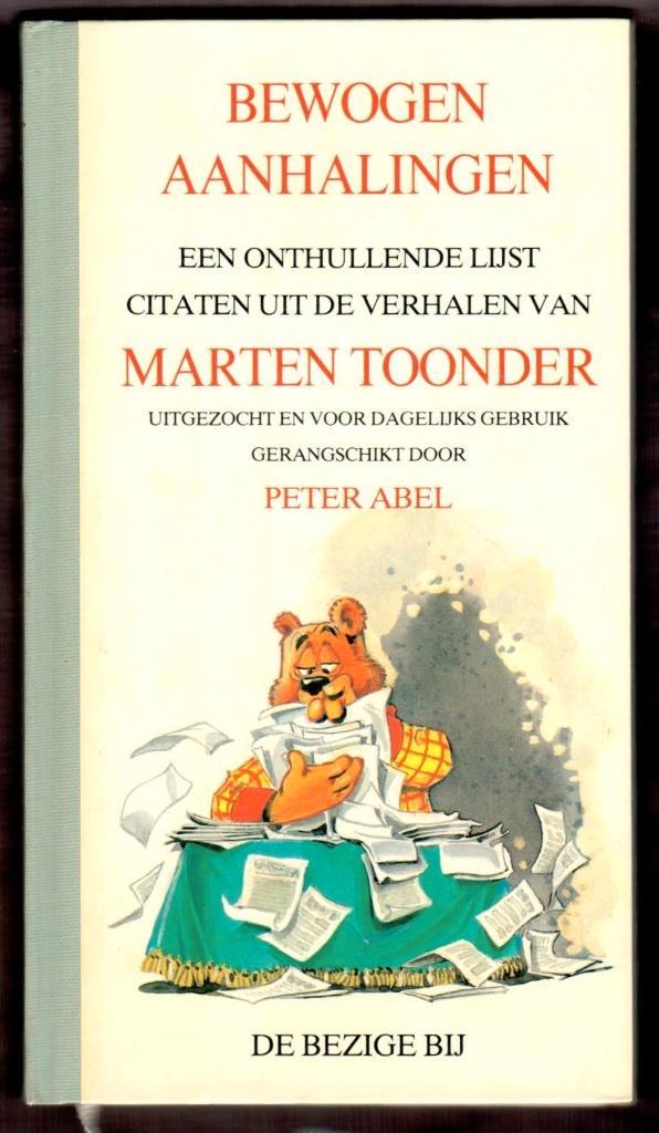 Bommel en Tom Poes Bewogen aanhalingen 1983 Marten Toonder, Verzamelen, Stripfiguren, Zo goed als nieuw, Boek of Spel, Olivier B, Bommel en Tom Poes