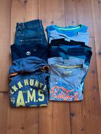 Pakket jongen maat 134 longsleeves/sweaters/broek, Ophalen of Verzenden, Gebruikt, Maat 134