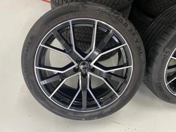 22 Inch Audi Q8 Velegen met Banden  4M8601025Q (glanzend zwa beschikbaar voor biedingen