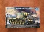 Trumpeter 367 German Pz.Kpfm KV-2 754(r) Tank 1/35, Hobby en Vrije tijd, Overige merken, Tank, 1:32 tot 1:50, Nieuw
