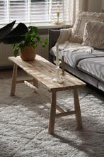 Houten bankje, Gebruikt, Rechthoekig, Hout, 75 tot 100 cm