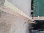 2x houten balk, Ophalen, Gebruikt, Balk, Vuren