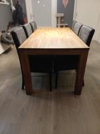 Eetkamertafel, Huis en Inrichting, Tafels | Eettafels, Ophalen, Gebruikt, 50 tot 100 cm, Vijf personen of meer
