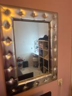 Mooie spiegel met diamanten (beschadigd), Minder dan 50 cm, Gebruikt, Ophalen of Verzenden, Minder dan 100 cm