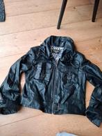 Pera Leren Jasje Zwart XL (valt als XL), Zwart, Maat 42/44 (L), Nieuw, Ophalen of Verzenden