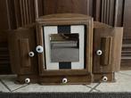 Brocante Frans houten medicijnkastje, Ophalen of Verzenden