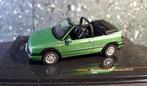 VW Golf cabriolet MKIII groen 1995 1:43 Ixo V728, Hobby en Vrije tijd, Modelauto's | 1:43, Verzenden, Nieuw, Auto, Overige merken