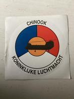 Sticker Chinook Koninklijke Luchtmacht, Verzamelen, Stickers, Verzenden, Zo goed als nieuw