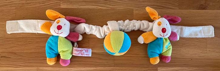 Tiamo Collection pluche zachte wagenspanner, Kinderen en Baby's, Speelgoed | Babyspeelgoed, Zo goed als nieuw, Ophalen of Verzenden