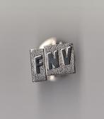 FNV Vakbond pin, Gebruikt, Niet vindbaar, Niet vindbaar, Speldje of Pin