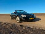 Mercedes-Benz CLK 1.8 Clk200 Kompr Cabriolet AUT 2007 Zwart, Auto's, Mercedes-Benz, Automaat, Achterwielaandrijving, Cabriolet