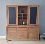 Teak Servies Kast, Ophalen of Verzenden, Zo goed als nieuw, 25 tot 50 cm, 150 tot 200 cm