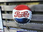 Pepsi Cola emaillebord, Verzamelen, Merken en Reclamevoorwerpen, Ophalen, Gebruikt, Reclamebord