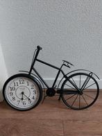 Fiets Klok Decoratie, Ophalen of Verzenden, Zo goed als nieuw, Analoog, Staande klok