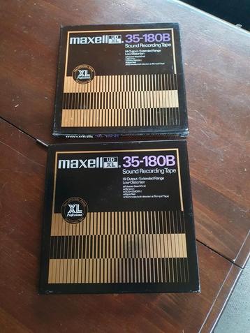 2 X MAXELL METALEN SPOEL beschikbaar voor biedingen