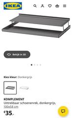 Schoenlade ikea komplement 100x58, Ophalen, Zo goed als nieuw