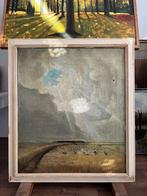 Schilderij olieverf op doek 1943, Antiek en Kunst, Kunst | Schilderijen | Klassiek, Ophalen of Verzenden