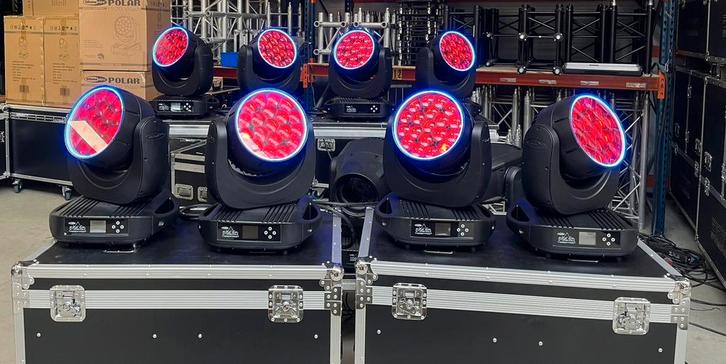 Showtec polar movingheads, Muziek en Instrumenten, Licht en Laser, Zo goed als nieuw, Licht, Ophalen