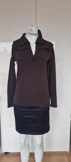 Cipo & Baxx shirt maat S/36, Kleding | Dames, T-shirts, Bruin, Ophalen of Verzenden, Zo goed als nieuw, Lange mouw