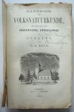 S.L Brug 1862 Handboek Volksnatuurkunde voor Onderwijzers, K, Antiek en Kunst, Ophalen of Verzenden, S.L. Brug