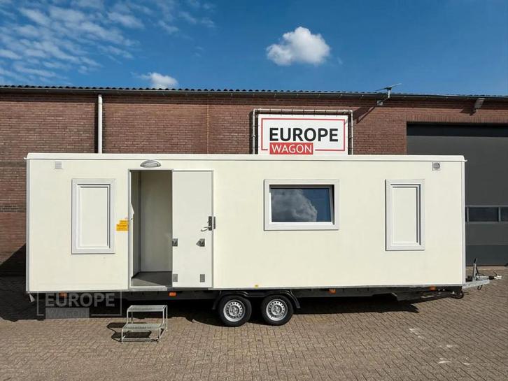 Scanvogn 10st woonunits slaapwagen personeelsunit (bj 2014), Zakelijke goederen, Machines en Bouw | Keten en Containers