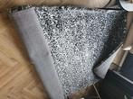 Vloerkleed zwart wit hoogpolig 160x230 merk Trendhopper, Ophalen, Overige typen, Wit, Zo goed als nieuw