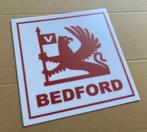 BEDFORD - lichtreclameplaat bordje  23,5 cm, Verzamelen, Automerken, Motoren en Formule 1, Ophalen of Verzenden, Zo goed als nieuw