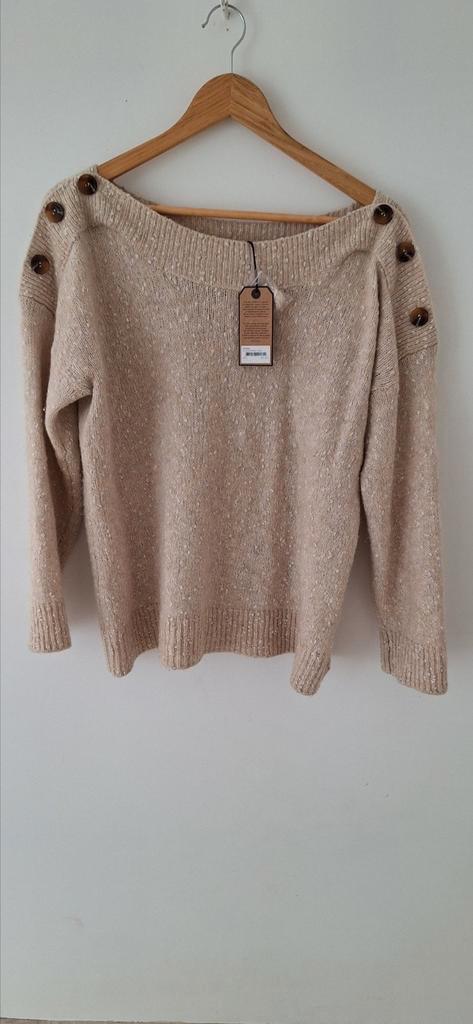 Soeur trui Fourmi ecru maat 1, Kleding | Dames, Truien en Vesten, Zo goed als nieuw, Maat 38/40 (M), Beige, Ophalen of Verzenden
