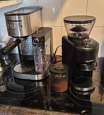 Espressomachine plus  Elektrische Koffliemolen, Witgoed en Apparatuur, Koffiezetapparaten, Zo goed als nieuw, Espresso apparaat