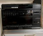 Sharp stereo set met platenspeler 2 kanten en 2 cassettes, Ophalen, Gebruikt, Microset, Sharp