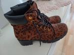 Leopard enkellaarsjes maat 38, Ophalen of Verzenden, Nieuw, Zwart