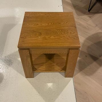 NIEUW - Hoektafel massief eikenhout