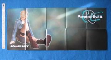 Promo flyer Parasite Eve, Saga Frontier, Front Mission beschikbaar voor biedingen