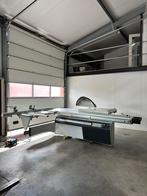 Nette formaatzaag 10pk, geremd, voorritser, cnc, Doe-het-zelf en Verbouw, Gereedschap | Zaagmachines, Ophalen, 1200 watt of meer