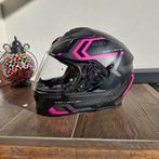 Scorpion EXO-491 SPIN motorhelm roze., Motoren, Dames, Integraalhelm, S, Tweedehands