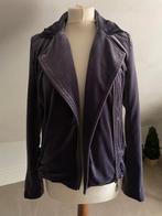 Giacomo Black Label fluwelen biker, Kleding | Dames, Jasjes, Kostuums en Pakken, Giacomo Black Label, Paars, Ophalen of Verzenden