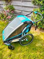 Thule Chariot Sport 2 + Jogging Kit, Opvouwbaar, Ophalen of Verzenden, Zo goed als nieuw, Thule