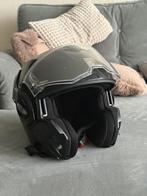 Scorpion exo tech evo glossy black M incl doos en hoes, Ophalen of Verzenden, Gebruikt, Medium, Scorpion