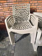 6 garden chairs as a set, Tuin en Terras, Tuinstoelen, Ophalen, Zo goed als nieuw, Plastic