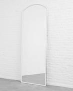 Gebogen spiegel / Arched mirror - white, Ophalen, 200 cm of meer, Nieuw, 75 tot 100 cm