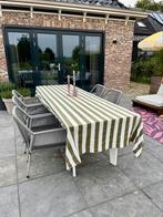 Tuinstoelen 5 stuks met kussens, Ophalen, Gebruikt