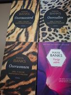 Maya Banks - Hartstocht trilogie  & Vurige adem, Ophalen of Verzenden, Gelezen, Maya Banks, Amerika